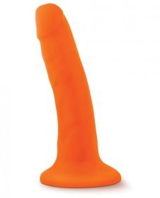 Neo Dual Density 6 inches Cock Neon Orange Dildo