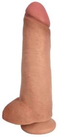 Jock Dong 12 inches with Balls Vanilla Beige