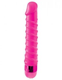 Classix Candy Twirl Massager Pink Vibrator