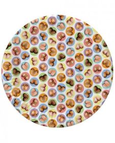 Mini Boob Plates 8 Pack Of 7 inches Plate