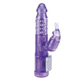 My First Jack Rabbit Vibrator Waterproof 5.25&quot; Insertable - Purple