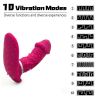 2 in 1 Powerful Vibranting & Rotating Oral Tongue Stimulator, Electric Clitorial Thrusting Tool for Women Adult Toys Medical Grade Silicone Massage De